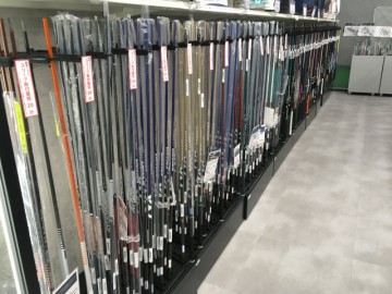 店内シャフト全て試打できます!!!