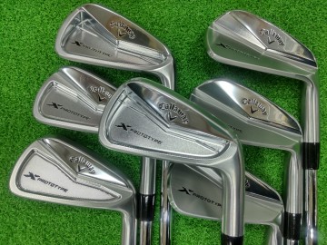 極上レア入荷！キャロウェイ X PROTOTYPE 2024 アイアン登場！
