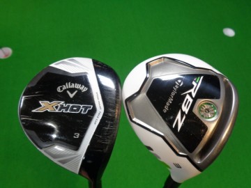 今でも人気！フェアウェイウッドの名器「RBZ」と「X HOT」