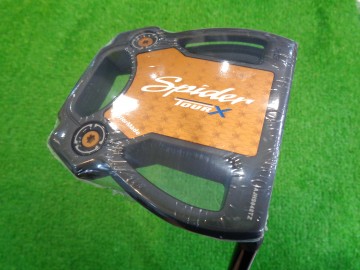 【買取実績】ローリー・マキロイ選手使用の同型モデル！「スパイダー ツアー X3 ブラック」パターの未使用品が入荷！