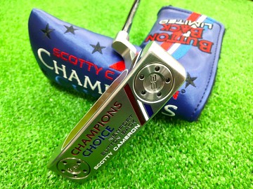 【2021年数量限定・美品】スコッティ・キャメロン CHAMPIONS CHOICE NEWPORT BUTTON BACK 34インチ 買取入荷！