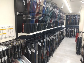 店内シャフト全て試打できます!!!