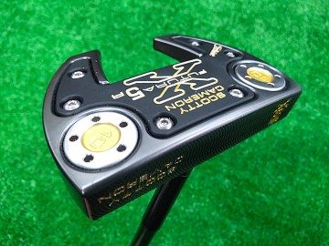 スコッティキャメロン Futura X5R ブラックDLC センターネック仕様×KBS GPS グリーン 渾身のリメイク品！