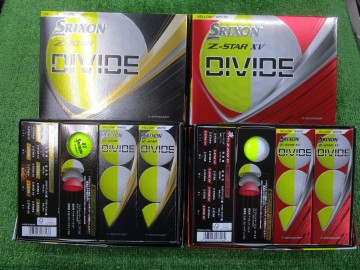 スリクソンZスターシリーズ DIVIDE入荷