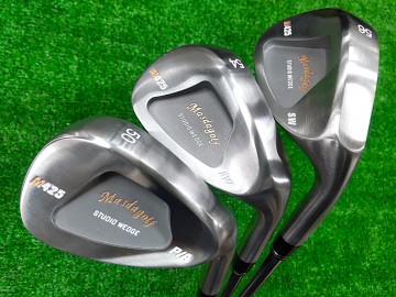 【ノーメッキの打感】マスダゴルフ スタジオウェッジM425 刻印カスタム（50°・54°・56°）あります！！
