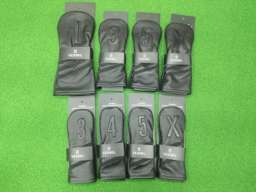 ベゼル ラックスヘッドカバー LUX EMBOSSED（STRIPED BLACK）新入荷！