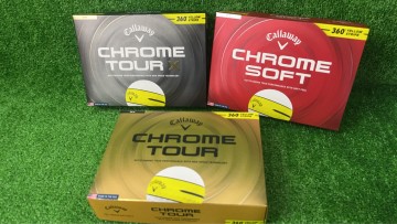 キャロウェイ CHROME(クロム)シリーズ登場！！