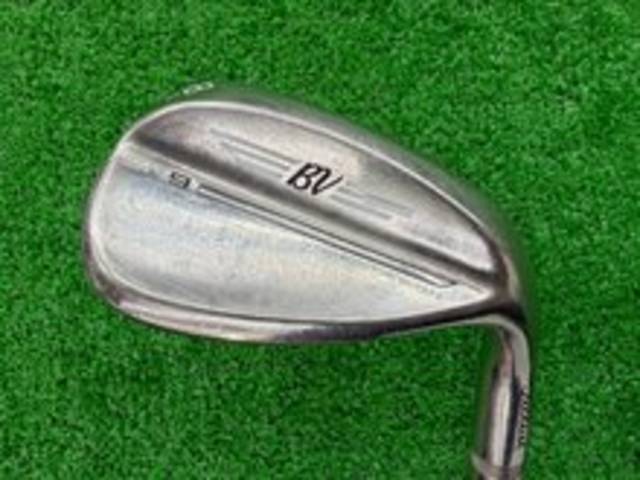 中古ゴルフ Vokey SM9 ブラッシュドスチール 58°-12D
