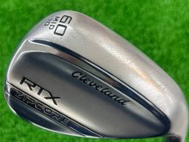中古ゴルフ RTX ZIPCORE (ツアーサテン) 60°-10°