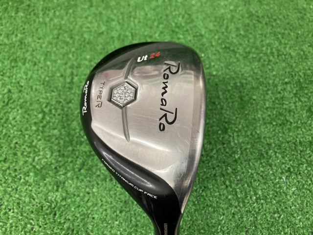 中古ゴルフ Ray TypeR UT 2017 24 24°