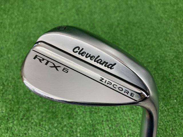 中古ゴルフ RTX-6 ZIPCORE 60-10 60°