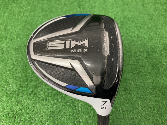 中古ゴルフ SIM MAX 7W 21°