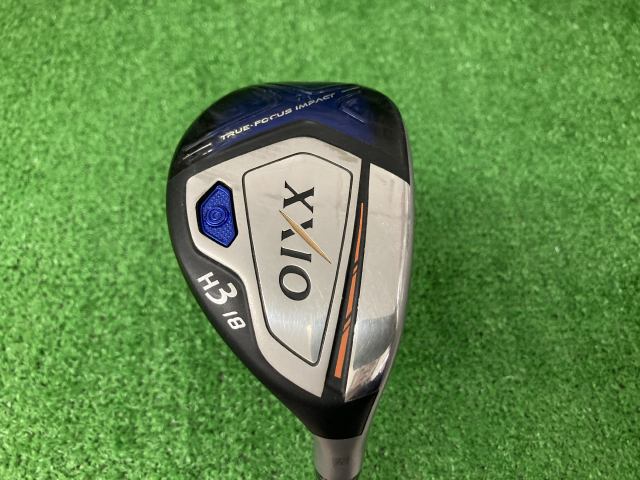 中古ゴルフ ゼクシオユーティリティ2018 Navy H3 18°