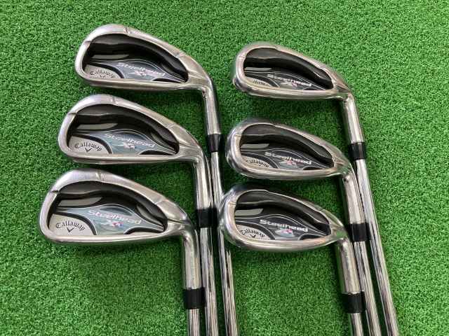 中古ゴルフ スチールヘッドXR 6本