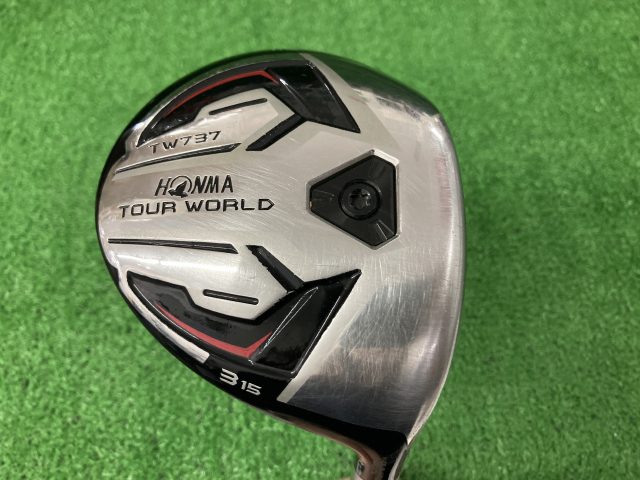 中古ゴルフ ツアーワールドTW737 FW 3W 15°