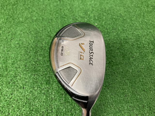 中古ゴルフ ツアーステージViQユーティリティ 2008 U5 25°