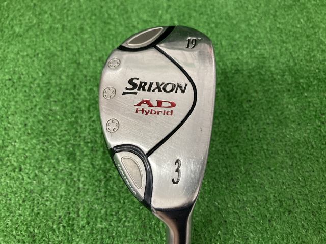 中古ゴルフ スリクソンAD Hybrid 2007 U3 19°