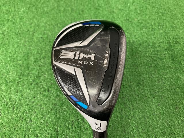 中古ゴルフ SIM MAX RESCUE #4 22°