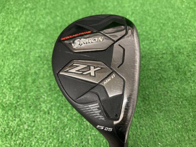 中古ゴルフ スリクソンZX Mk II HYBRID #5 25°
