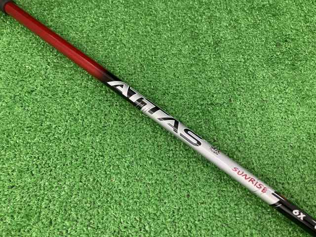 中古ゴルフ ATTAS RX SUNRISE RED 6（X） キャロウェイ用スリーブ 44.125インチ