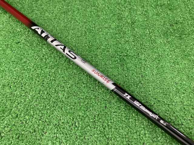中古ゴルフ ATTAS RX SUNRISE RED 7（X） テーラーメイド用スリーブ 44.125インチ