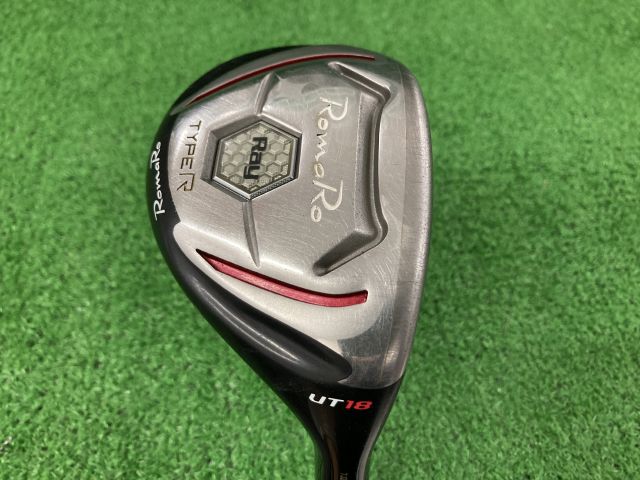 中古ゴルフ Ray TypeR UT 2017 18 18°
