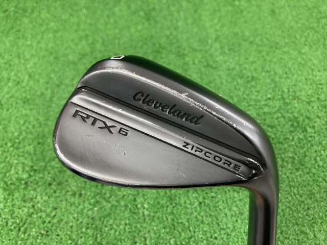 中古ゴルフ RTX-6 ZIPCORE BLACK 50-10 50°
