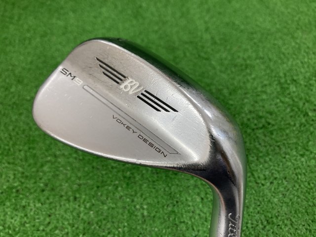 中古ゴルフ ボーケイSM9ツアークローム52-08F 52°