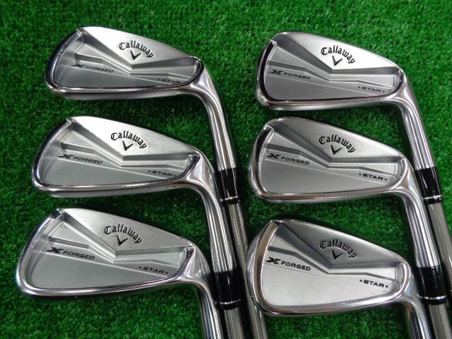 中古ゴルフ X-FORGED STAR 2024 6本