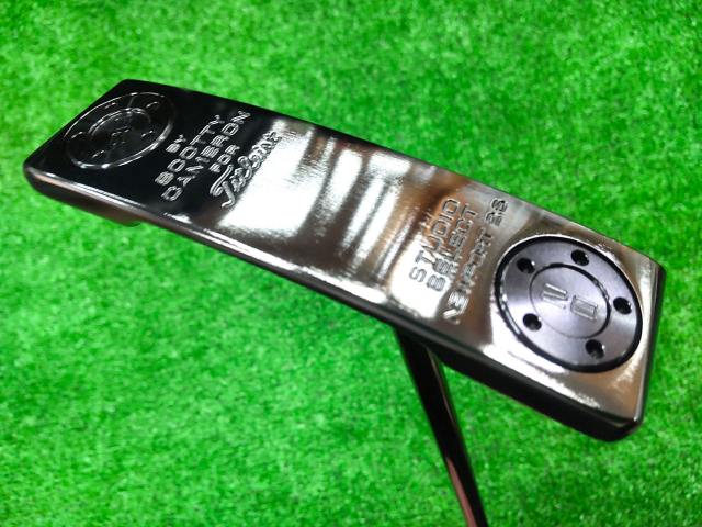 中古ゴルフ Sキャメロン スタジオセレクトニューポート2.6 ブラックDLC加工