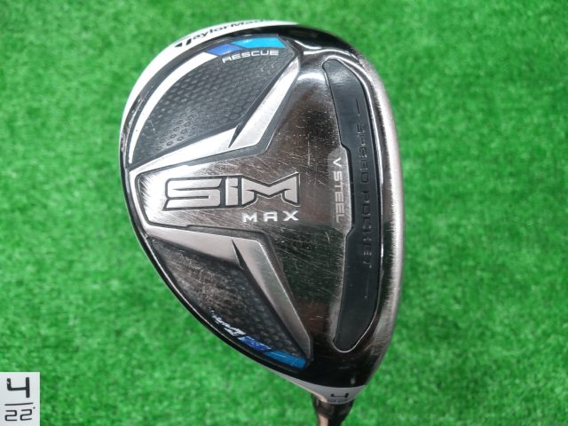 中古ゴルフ SIM MAX RESCUE #4 22°