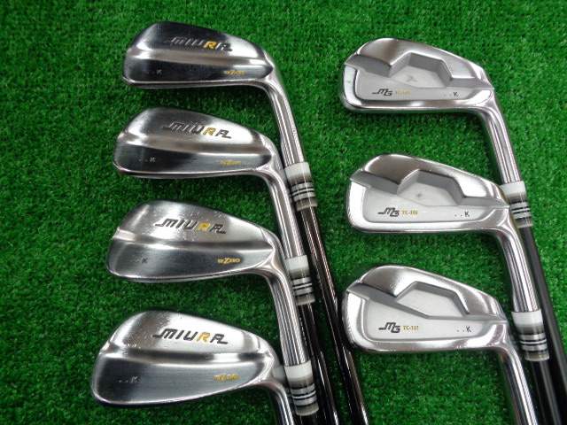 中古ゴルフ TC-101&TB ZERO コンボアイアン 7本