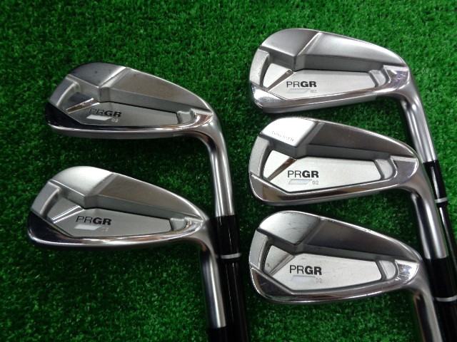 中古ゴルフ PRGR 02 2023 5本
