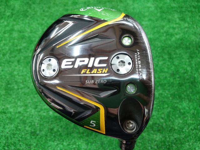 中古ゴルフ EPIC FLASH SUB ZERO 5W 18°