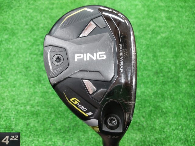 中古ゴルフ G430 HYBRID #4 22°