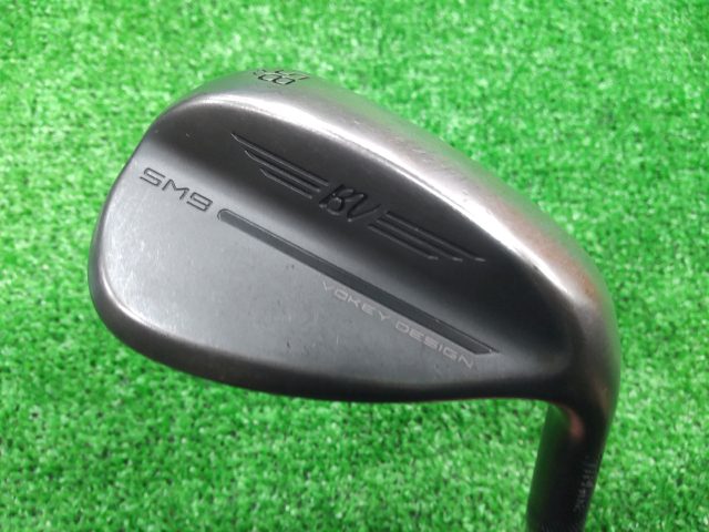 中古ゴルフ ボーケイSM9ジェットブラック58-14K 58°