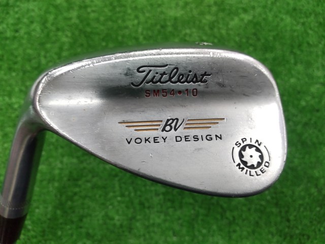 中古ゴルフ ボーケイ・ウェッジスピンミルド54.10 54°
