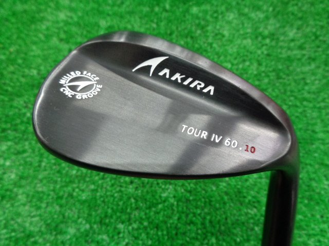 中古ゴルフ アキラ ツアーウェッジIV PVD 60-10 60°