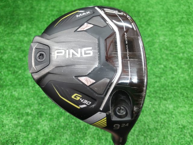 中古ゴルフ G430 MAX 9W 24°