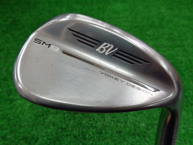 中古ゴルフ ボーケイSM9ツアークローム54-10S 54°