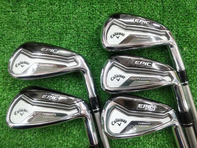中古ゴルフ EPIC FORGED STAR 5本