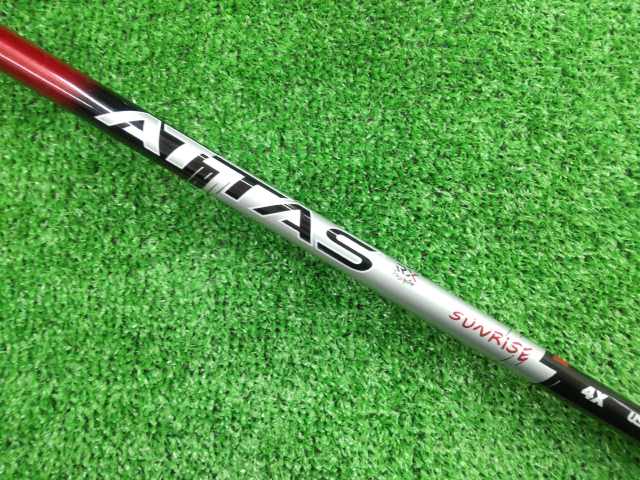 中古ゴルフ ATTAS RX SUNRISE RED 4（X） スリクソン用スリーブ 44.375インチ