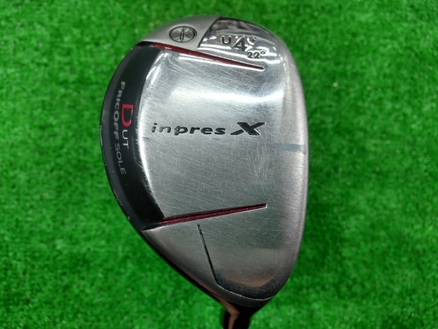 中古ゴルフ インプレスX Dユーティリティ U4+ 22°