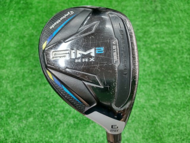 中古ゴルフ SIM2 MAX RESCUE #6 28°