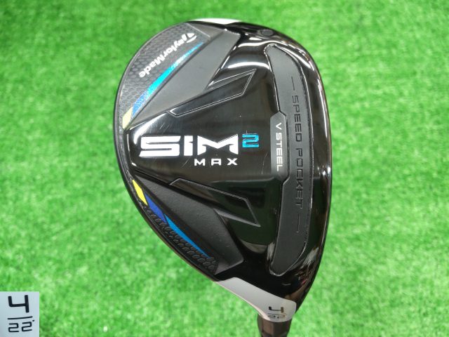 中古ゴルフ SIM2 MAX RESCUE #4 22°
