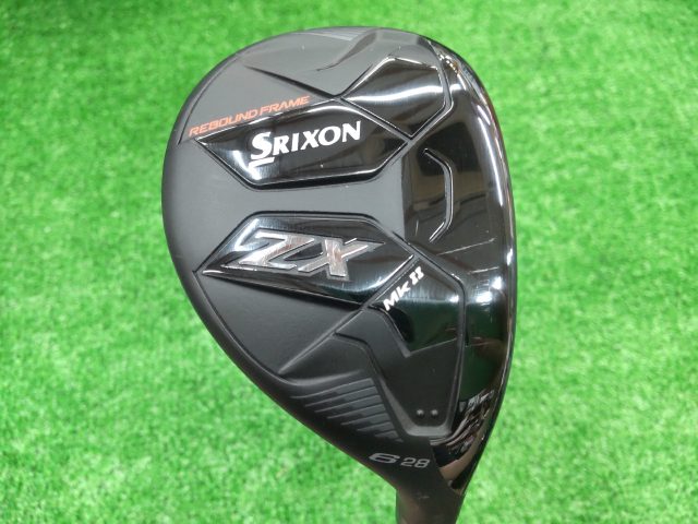中古ゴルフ スリクソンZX Mk II HYBRID #6 28°