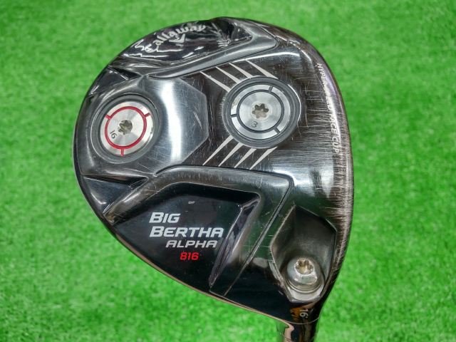 中古ゴルフ ビックバーサALPHA816 16 16°