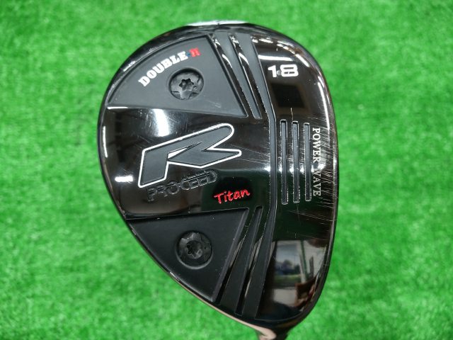 中古ゴルフ PROCEED DOUBLE-R UT 18 18°