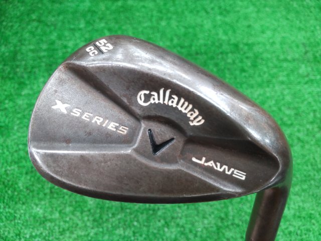 中古ゴルフ X SERIES JAWS ヴィンテージCC52-12 52°