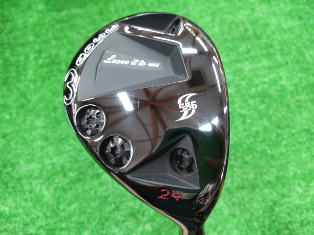 中古ゴルフ Wawwo RV-555 TypeS UTILITY 24 24°